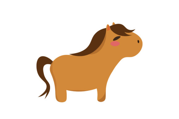 Download Cute Cartoon Horse Vector - Cartoon horse Collection