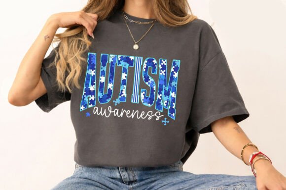 Download Autism Awareness Puzzle Letters PNG - Puzzle letters Collection
