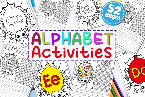 Download Alphabet Letter Mazes a-z  | Handwriting - Premium Bundle