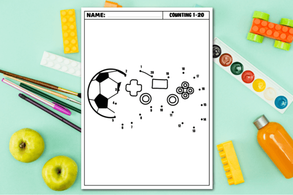 Download Connect the Dots Worksheet | Dot to Dot - Premium Resources